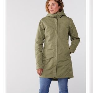 Fjallraven Kiruna Padded Parka green- Women's Size S